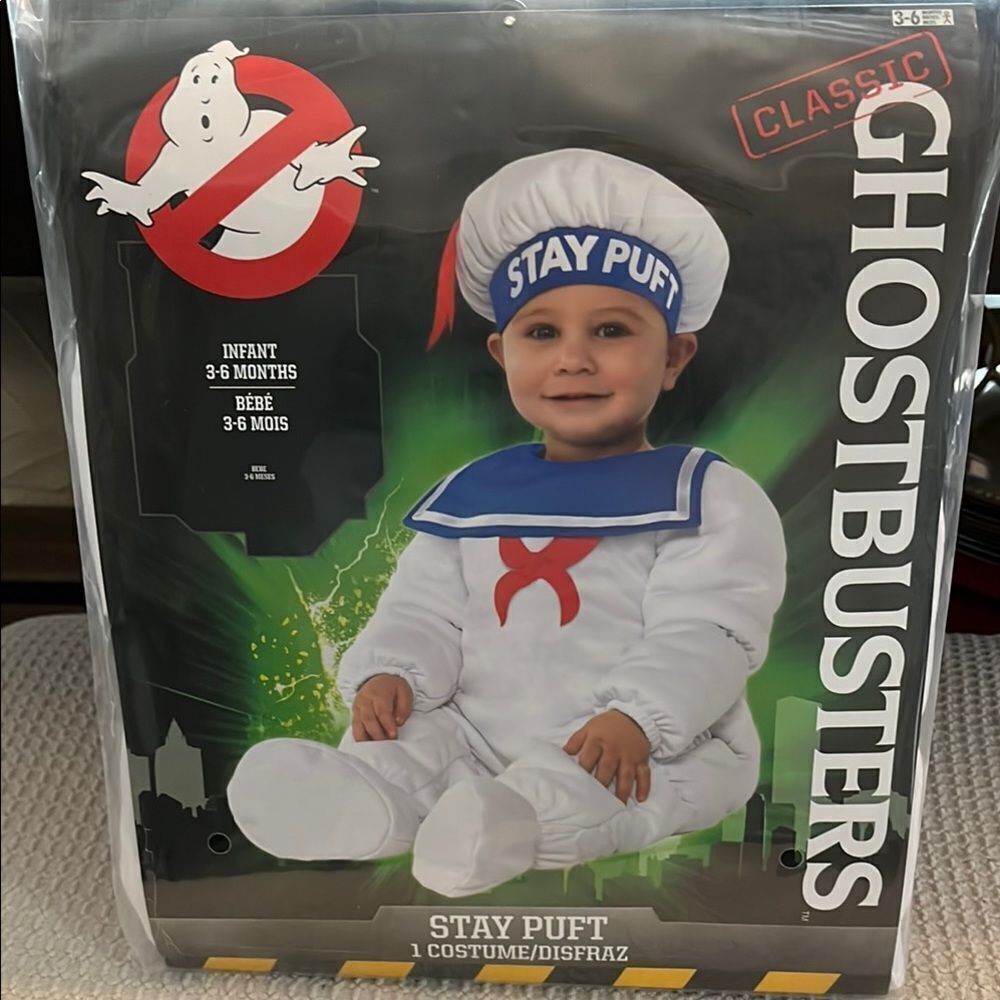 Stay Puft Infant Costume - White and Blue